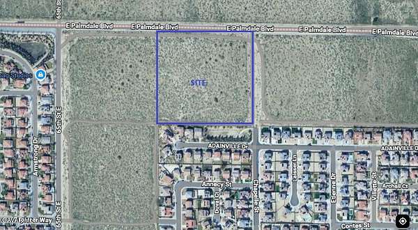 10 Acres of Residential Land for Sale in Palmdale, California