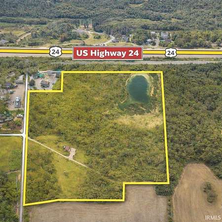 31 Acres of Land with Home for Sale in Logansport, Indiana
