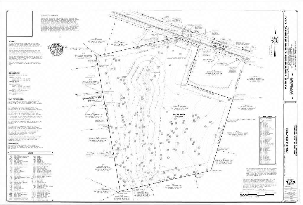 7.2 Acres of Residential Land for Sale in Snellville, Georgia