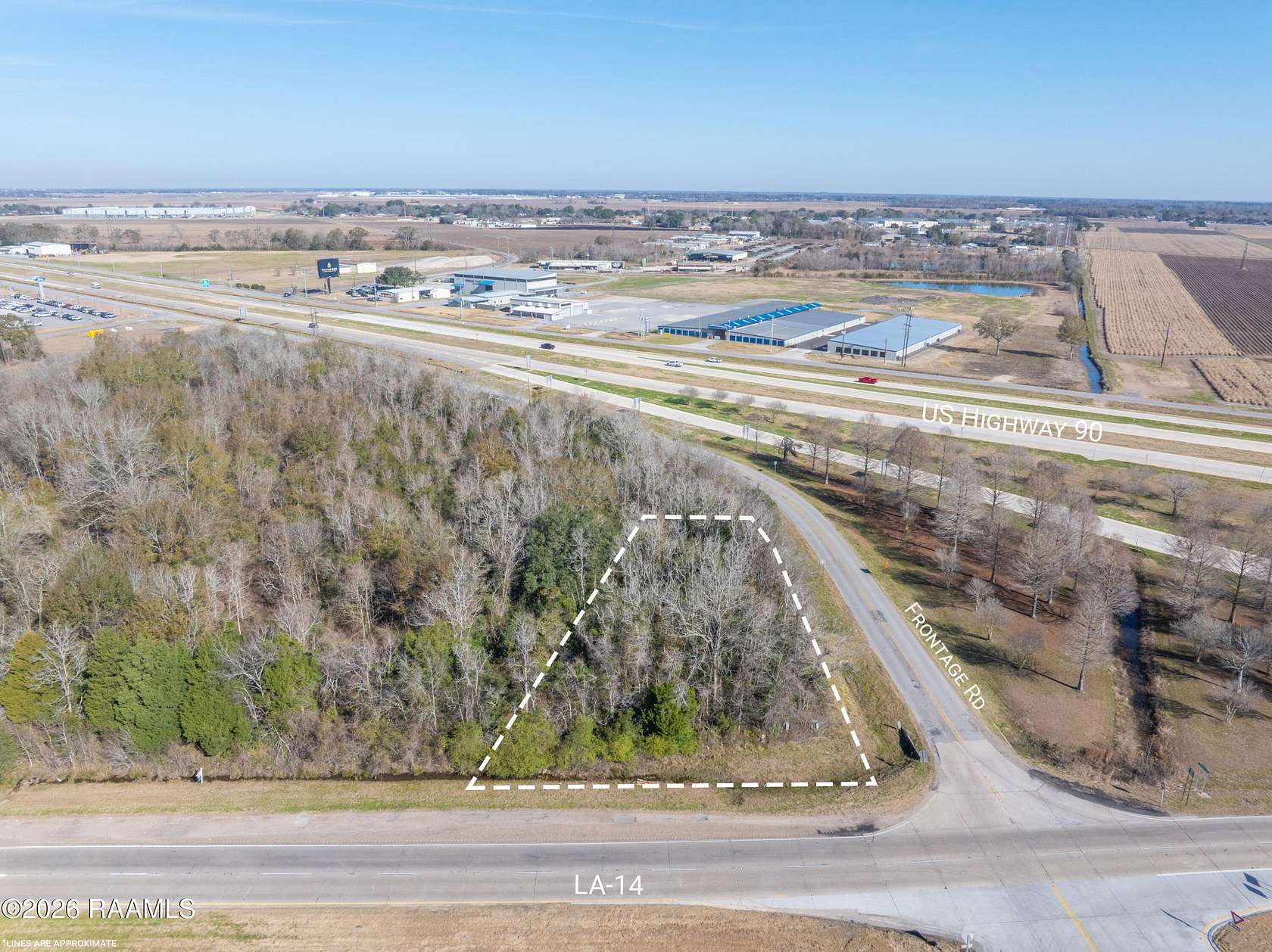 0.53 Acres of Commercial Land for Sale in New Iberia, Louisiana