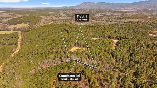6.3 Acres of Residential Land for Sale in Chatsworth, Georgia