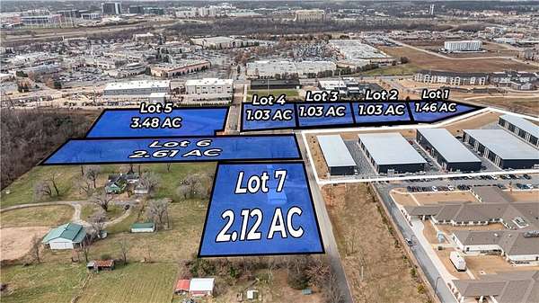 1 Acre of Mixed-Use Land for Sale in Rogers, Arkansas