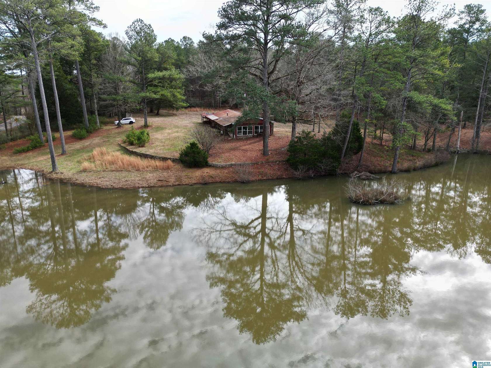 70 Acres of Recreational Land with Home for Sale in Sterrett, Alabama