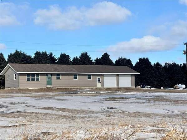 5.26 Acres of Land with Home for Sale in Riceville, Iowa