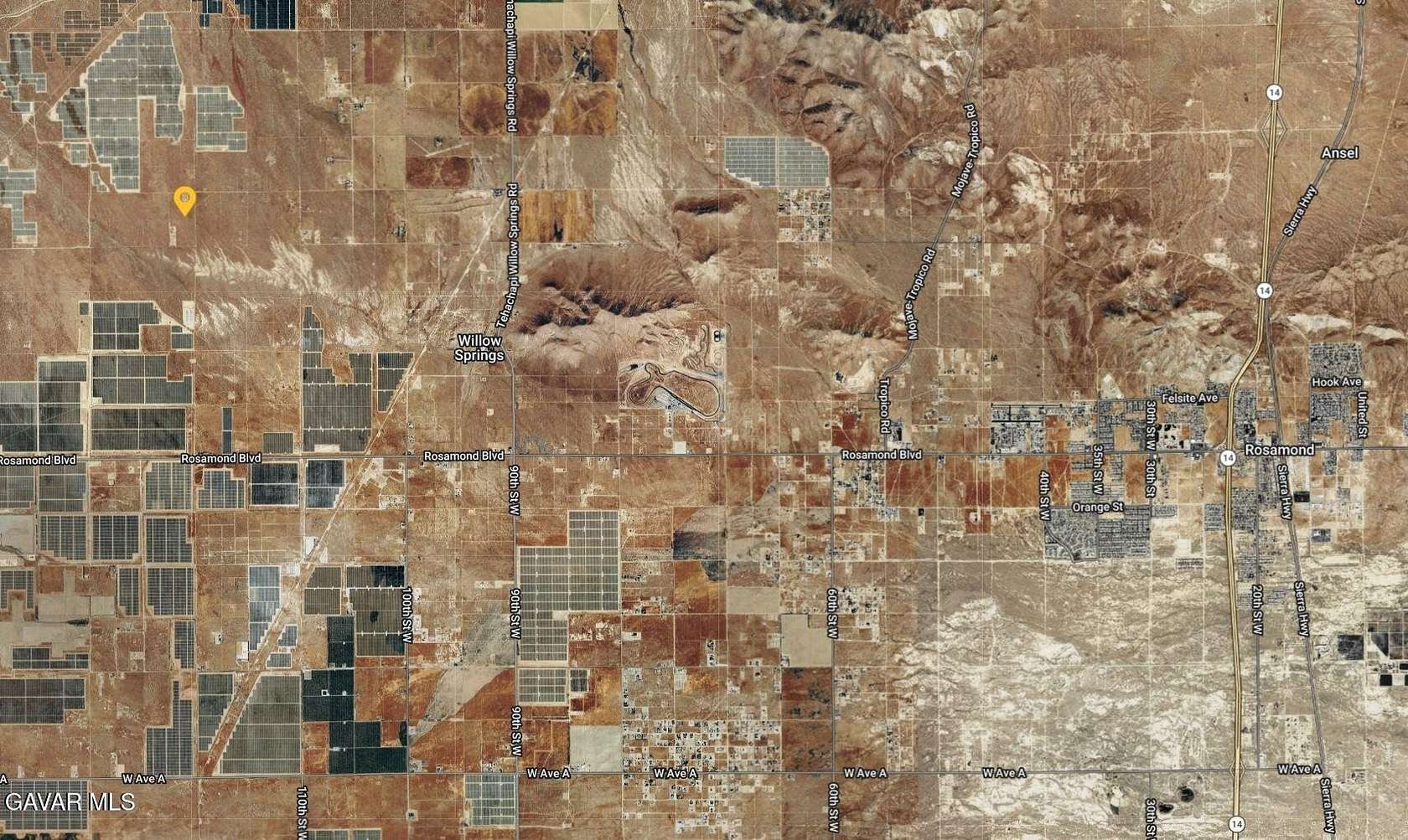 2.49 Acres of Residential Land for Sale in Rosamond, California