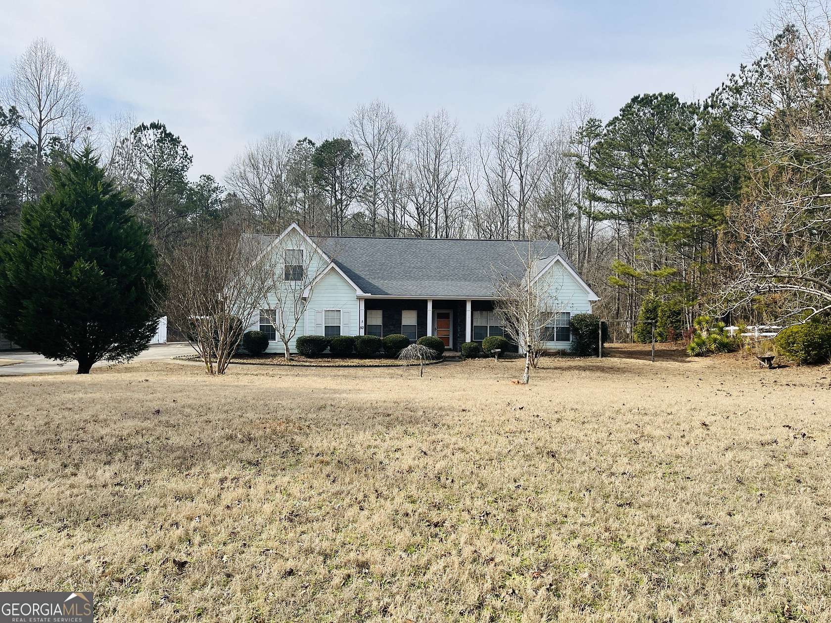 3 Acres of Residential Land with Home for Lease in Senoia, Georgia