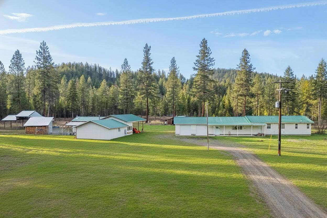 20 Acres of Land with Home for Sale in Kettle Falls, Washington