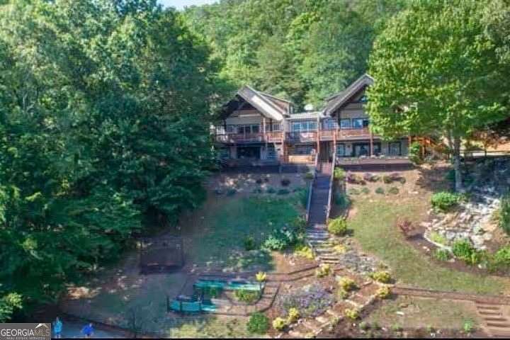 3.1 Acres of Land with Home for Sale in Hiawassee, Georgia