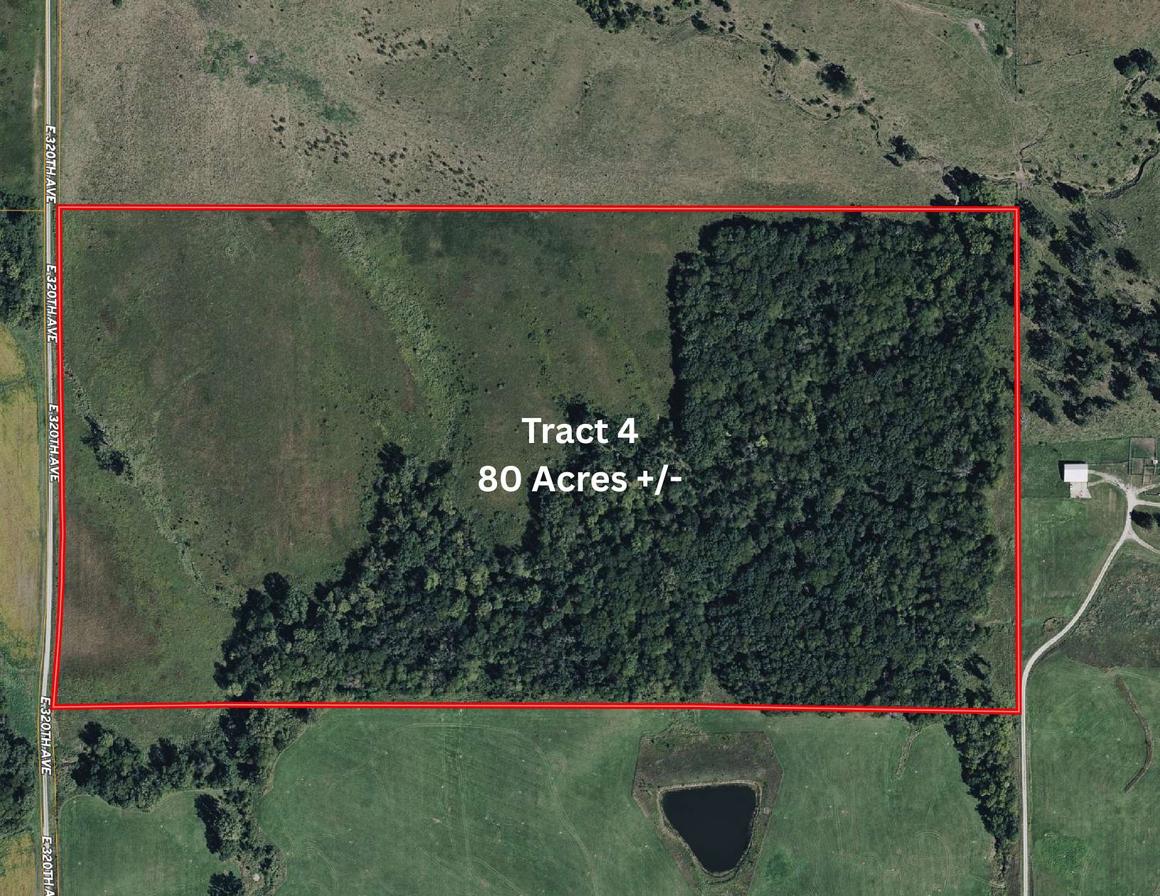 80 Acres of Recreational Land & Farm for Auction in Gilman City, Missouri