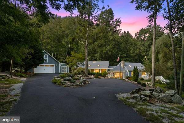 5 Acres of Residential Land with Home for Sale in Luray, Virginia