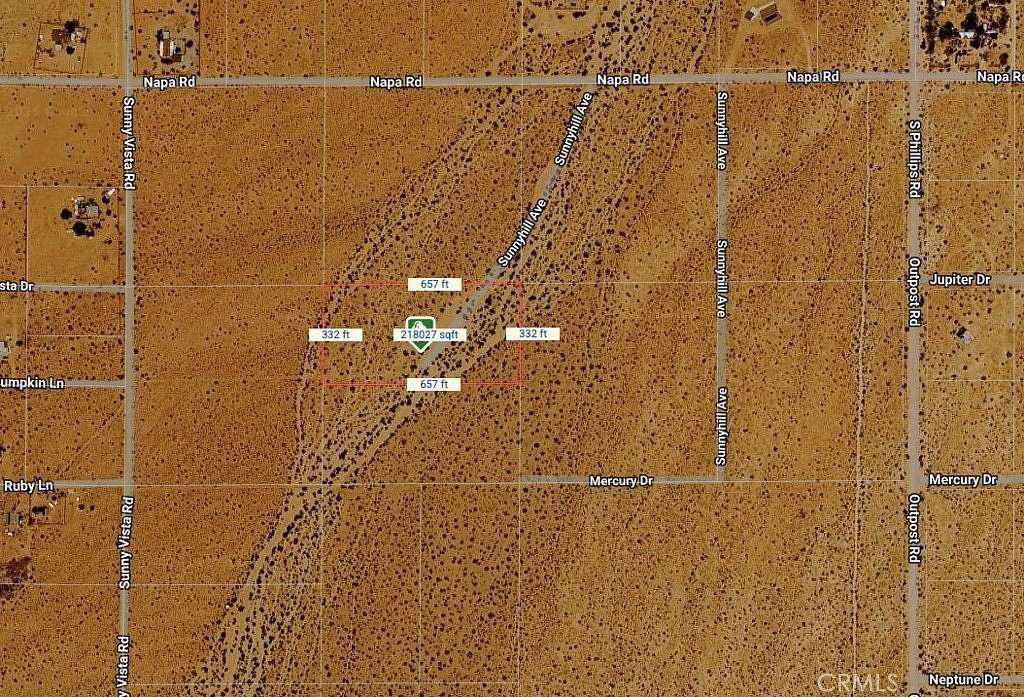 5 Acres of Land for Sale in Landers, California