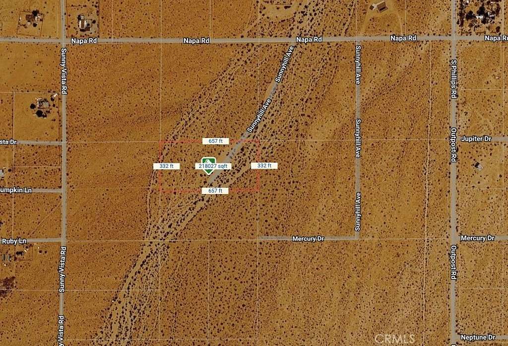5 Acres of Land for Sale in Landers, California