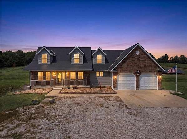14.6 Acres of Land with Home for Sale in Drexel, Missouri
