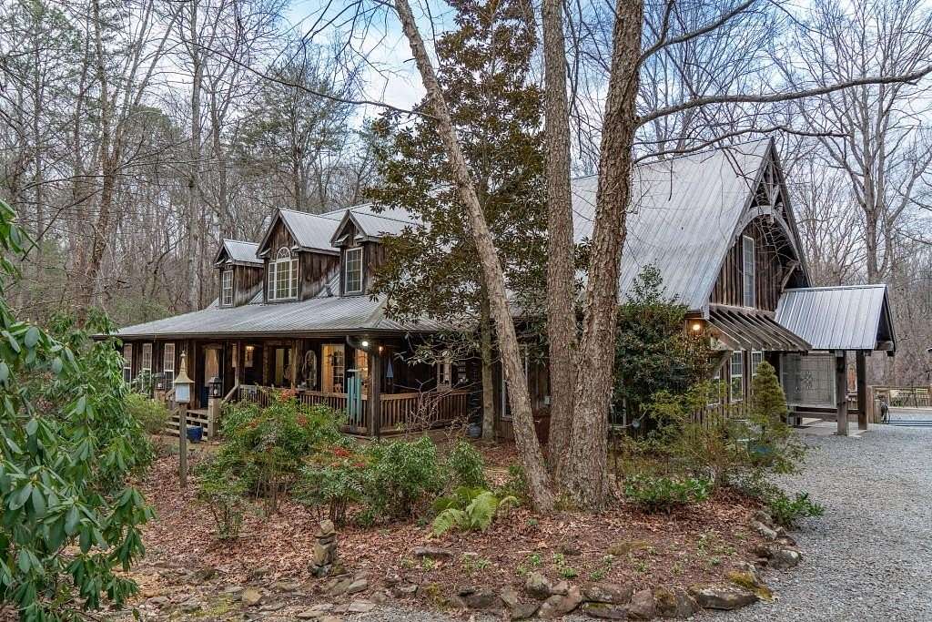 8.13 Acres of Residential Land with Home for Sale in Ellijay, Georgia
