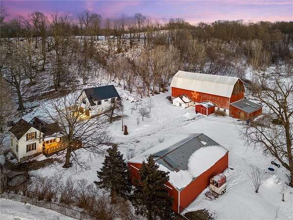 26 Acres of Land with Home for Sale in Trimbelle, Wisconsin