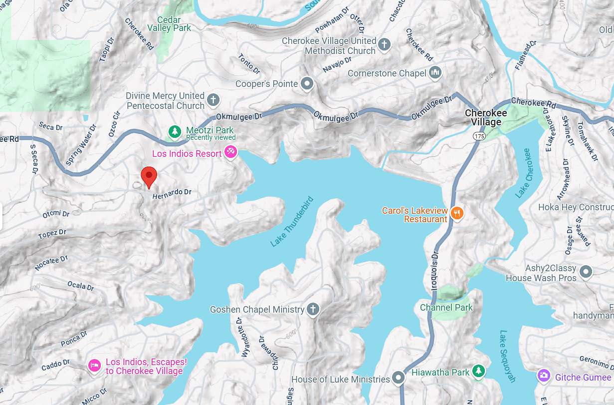 0.39 Acres of Residential Land for Sale in Cherokee Village, Arkansas