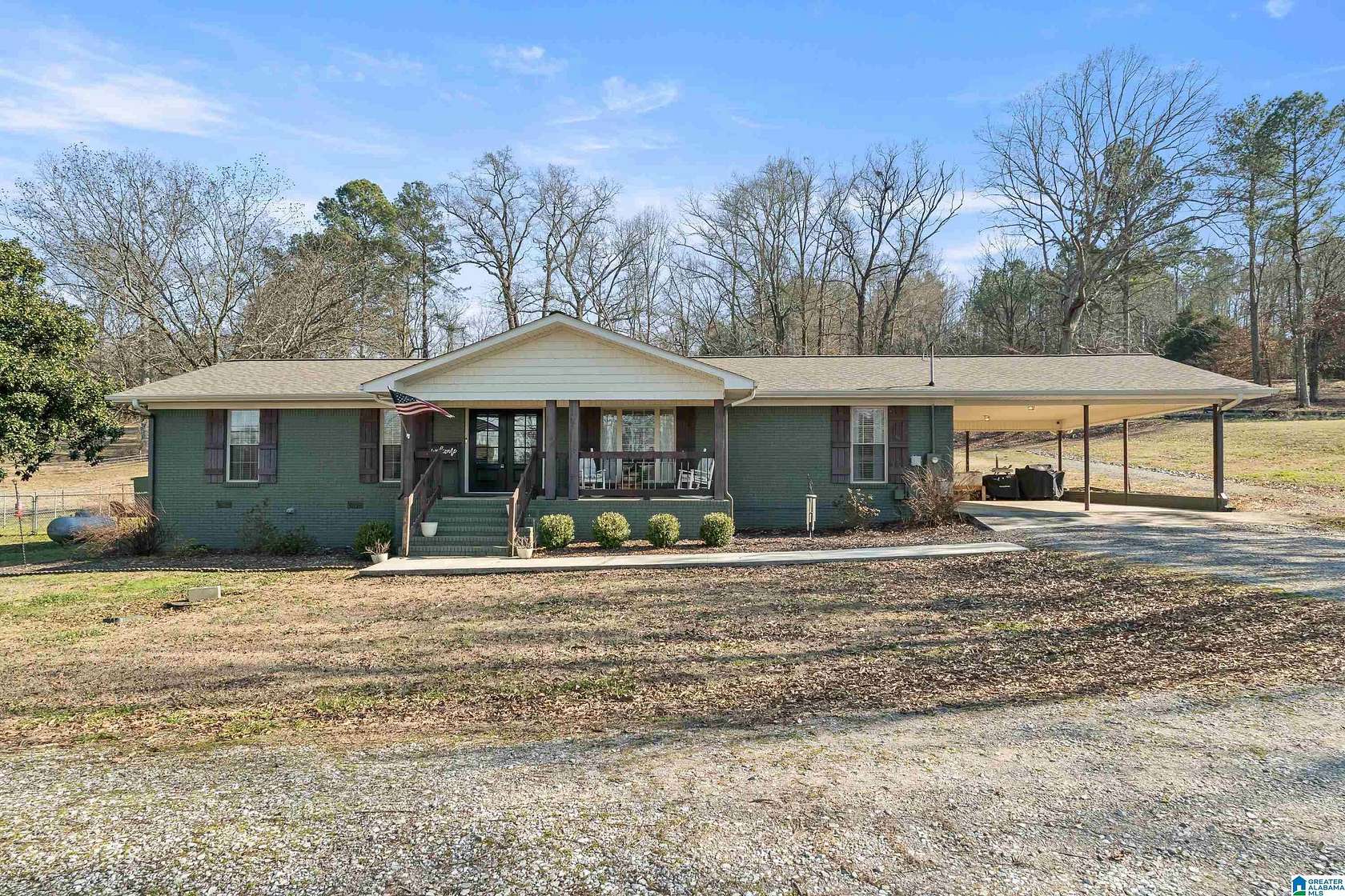 35 Acres of Agricultural Land with Home for Sale in Ashville, Alabama