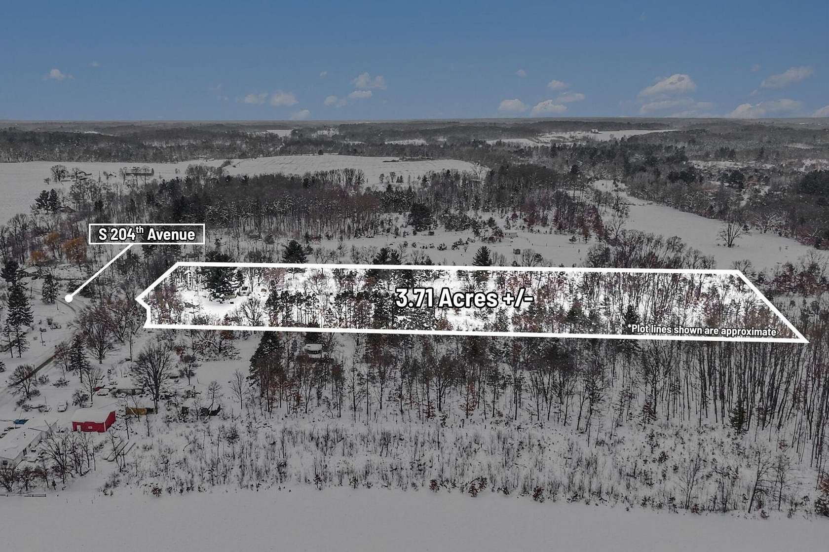 3.7 Acres of Land for Sale in Hesperia, Michigan