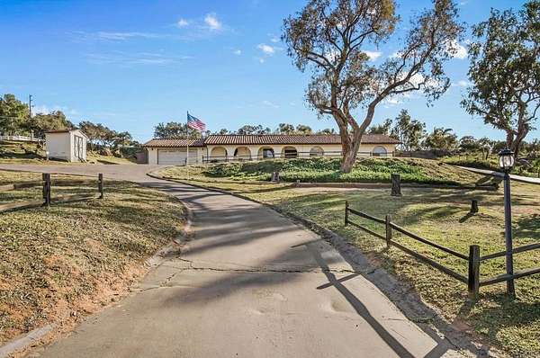 2 Acres of Residential Land with Home for Sale in Alpine, California