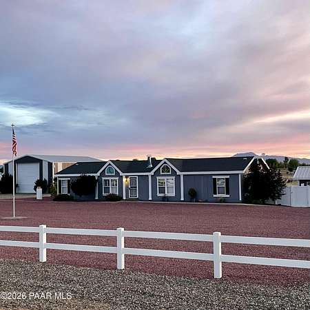 2 Acres of Residential Land with Home for Sale in Prescott Valley, Arizona