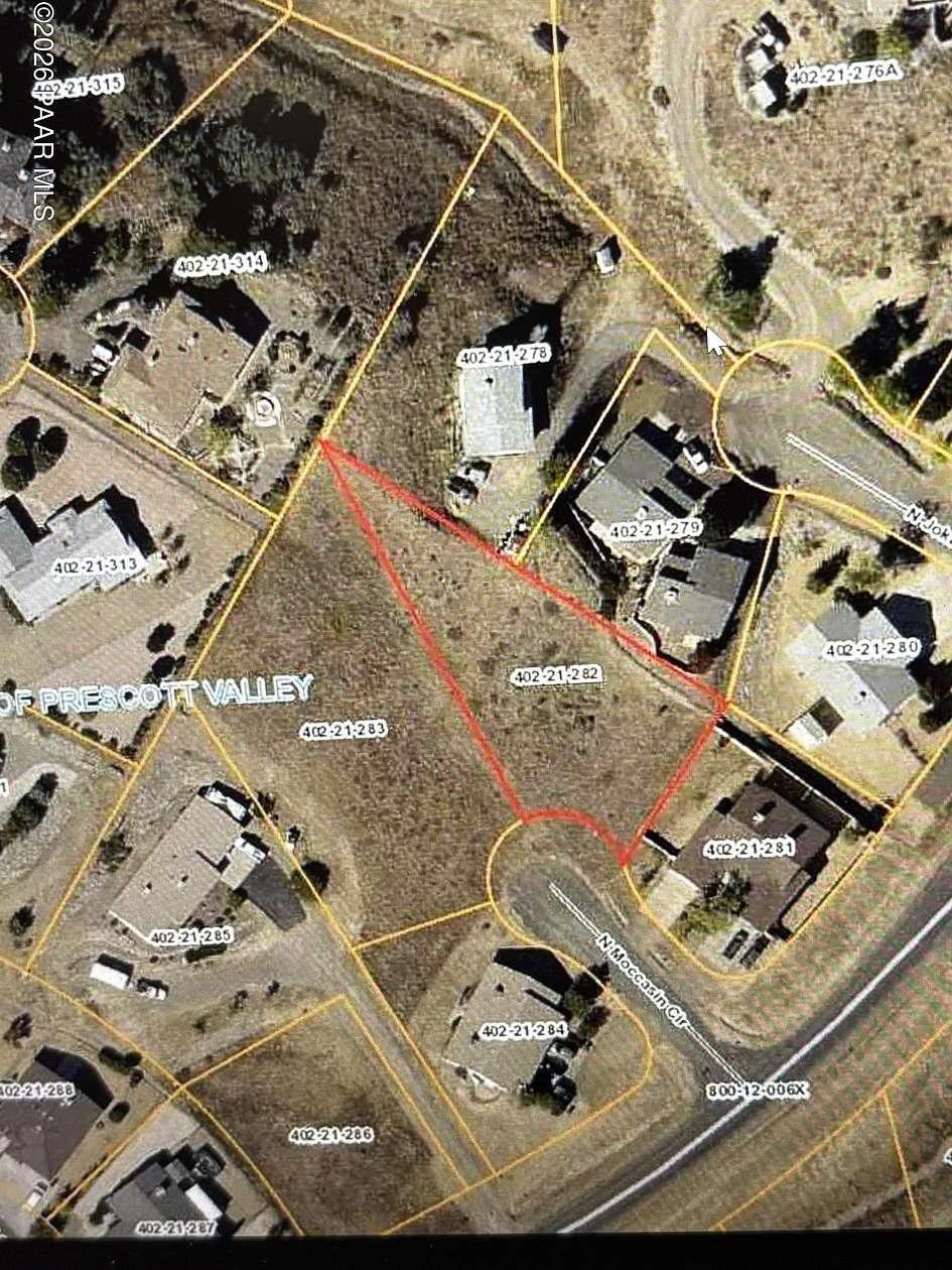0.44 Acres of Residential Land for Sale in Prescott Valley, Arizona
