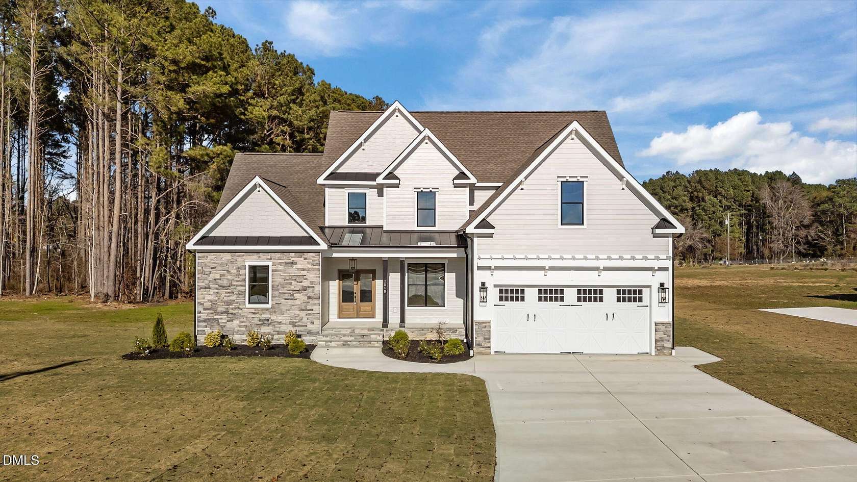 6.14 Acres of Land with Home for Sale in Four Oaks, North Carolina