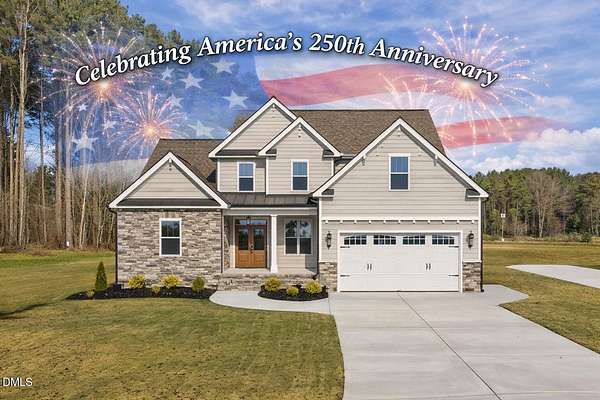 6.14 Acres of Land with Home for Sale in Four Oaks, North Carolina