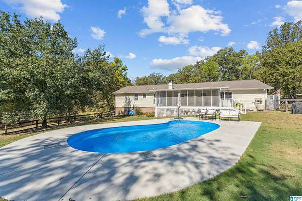 4.8 Acres of Residential Land with Home for Sale in Montevallo, Alabama