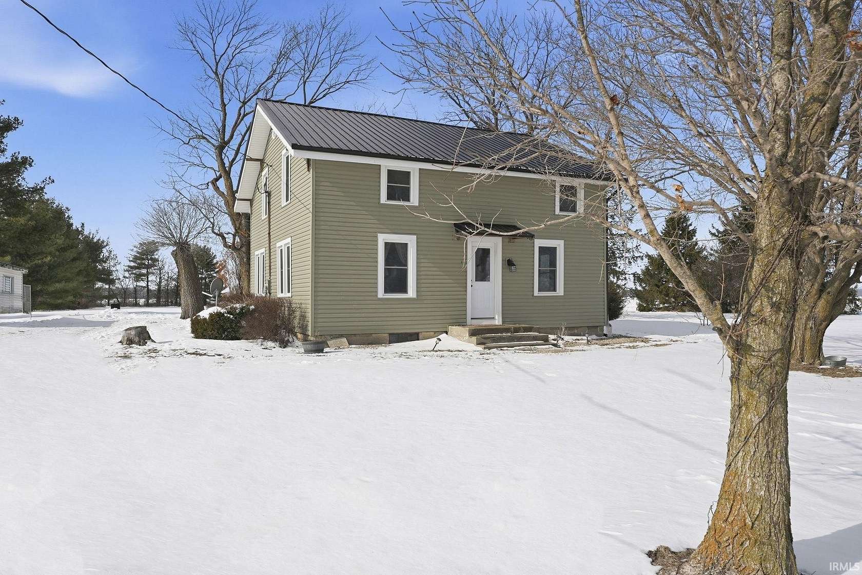 3 Acres of Residential Land with Home for Sale in Liberty Center, Indiana