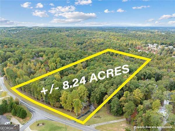 8.24 Acres of Residential Land with Home for Sale in Gainesville, Georgia