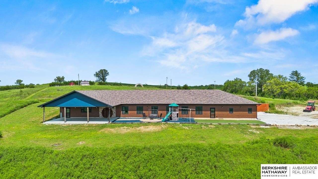 5 Acres of Residential Land with Home for Sale in Dawson, Nebraska