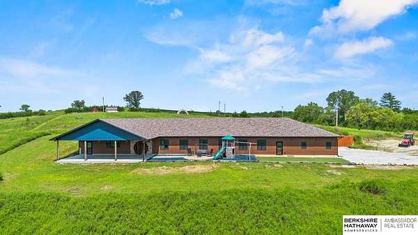 5 Acres of Residential Land with Home for Sale in Dawson, Nebraska