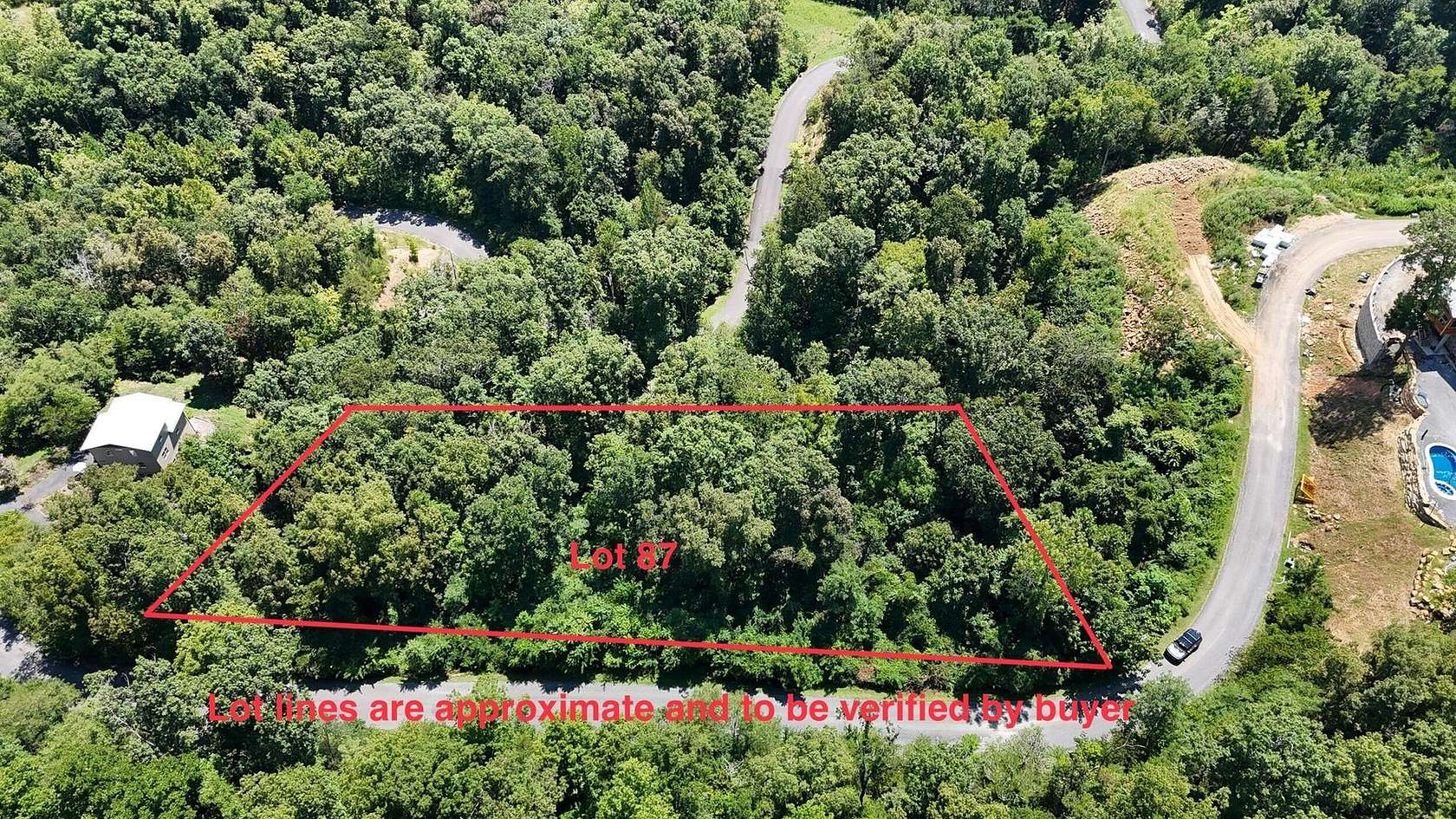 1.53 Acres of Residential Land for Sale in Dandridge, Tennessee