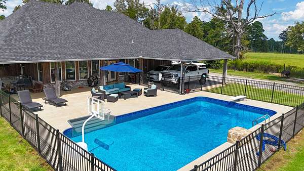 10 Acres of Land with Home for Sale in Columbia, Louisiana