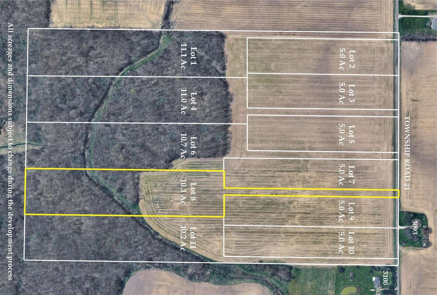 10.1 Acres of Land for Sale in Marengo, Ohio