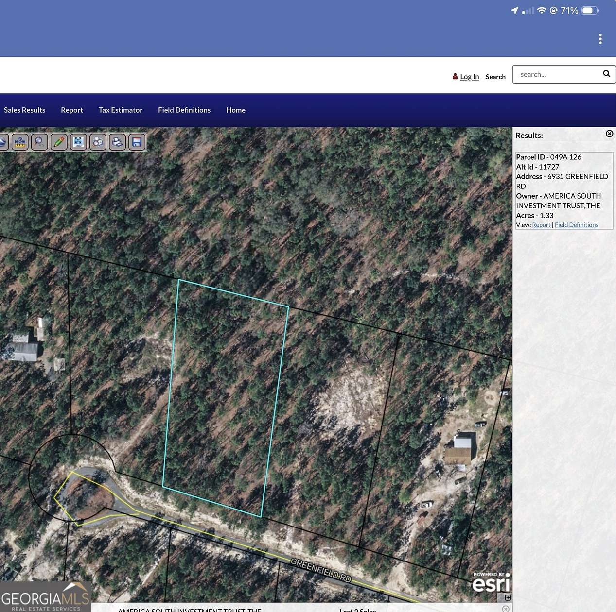 1.33 Acres of Land for Sale in Blackshear, Georgia