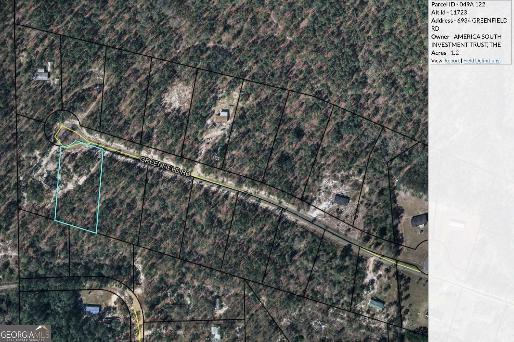 1.2 Acres of Land for Sale in Blackshear, Georgia