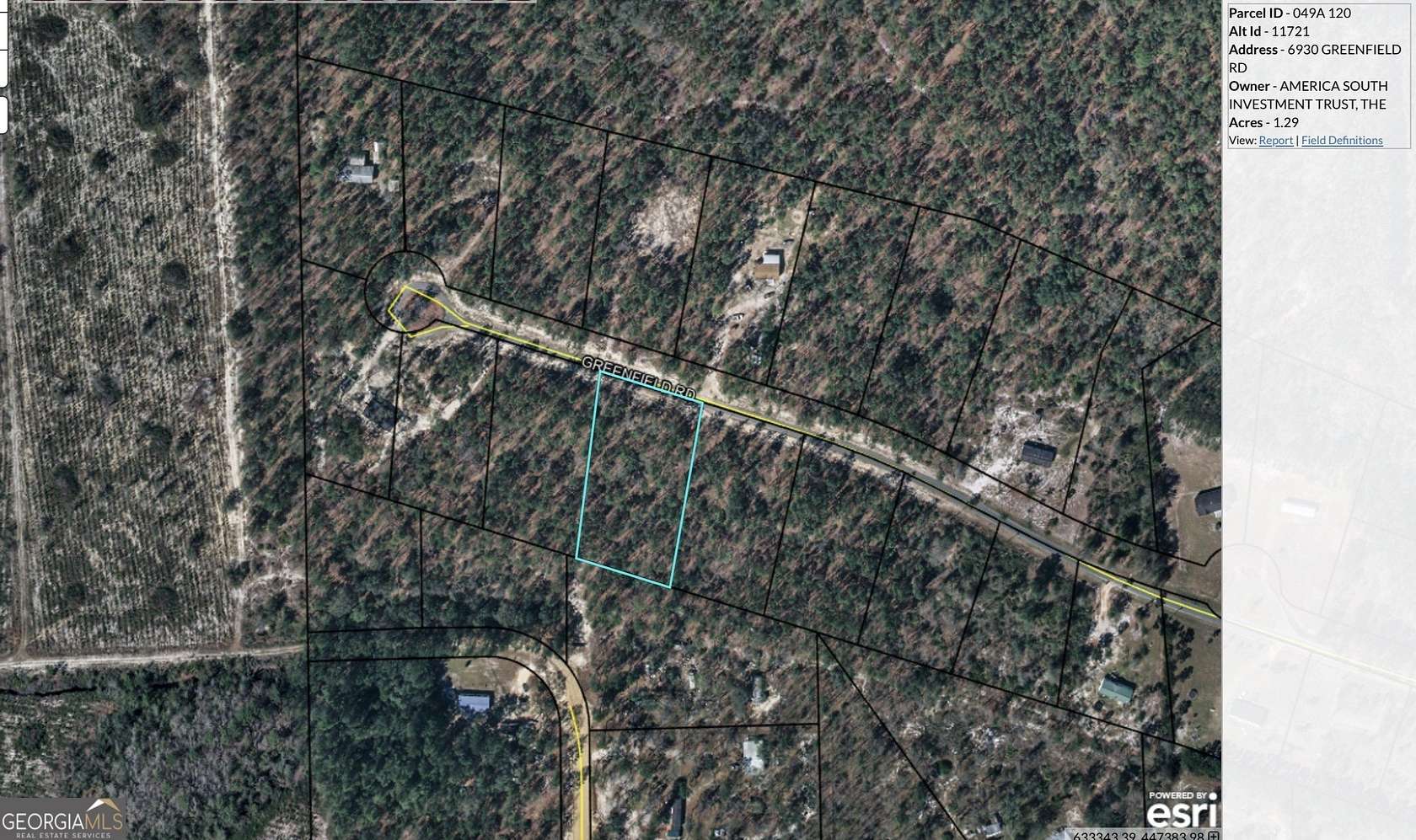 1.29 Acres of Land for Sale in Blackshear, Georgia