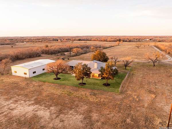 11 Acres of Land with Home for Sale in St. Hedwig, Texas