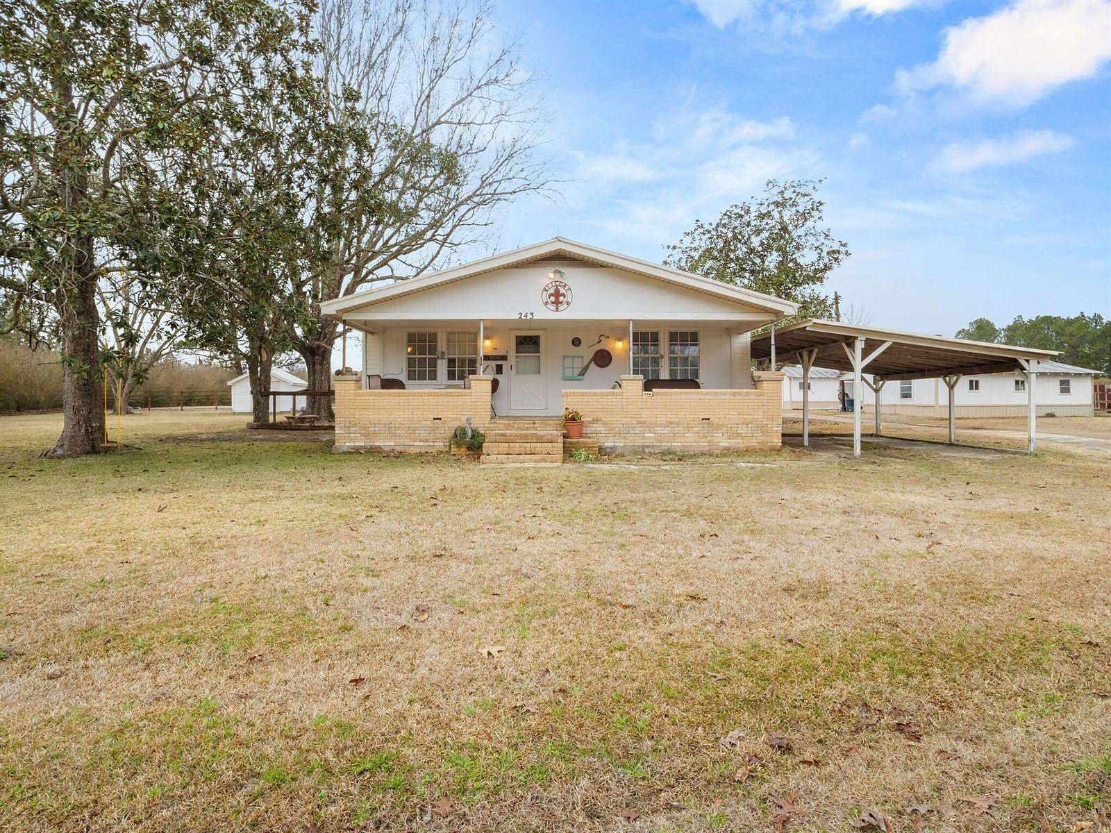 2.3 Acres of Residential Land with Home for Sale in DeRidder, Louisiana