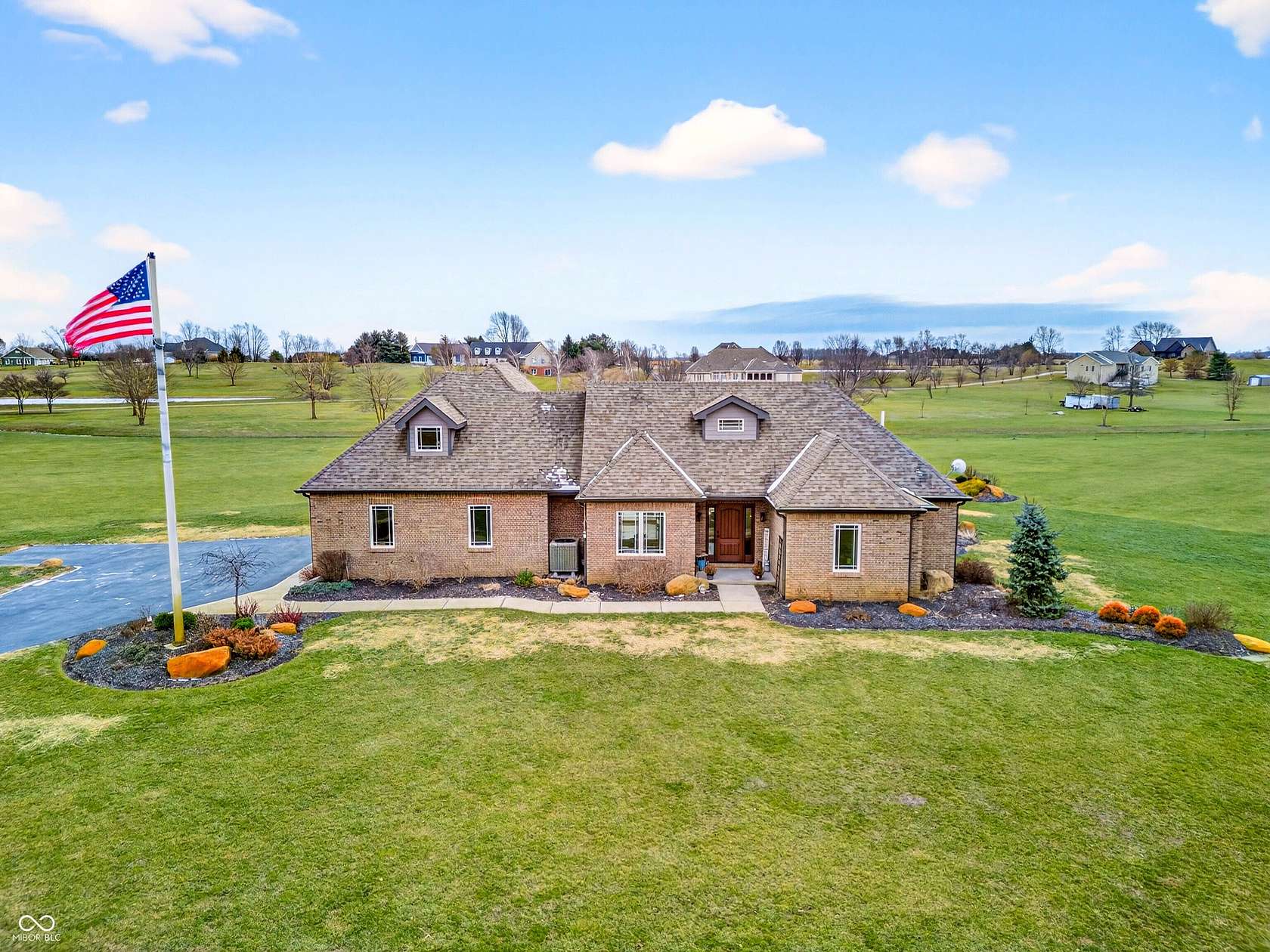 5.4 Acres of Residential Land with Home for Sale in Franklin, Indiana