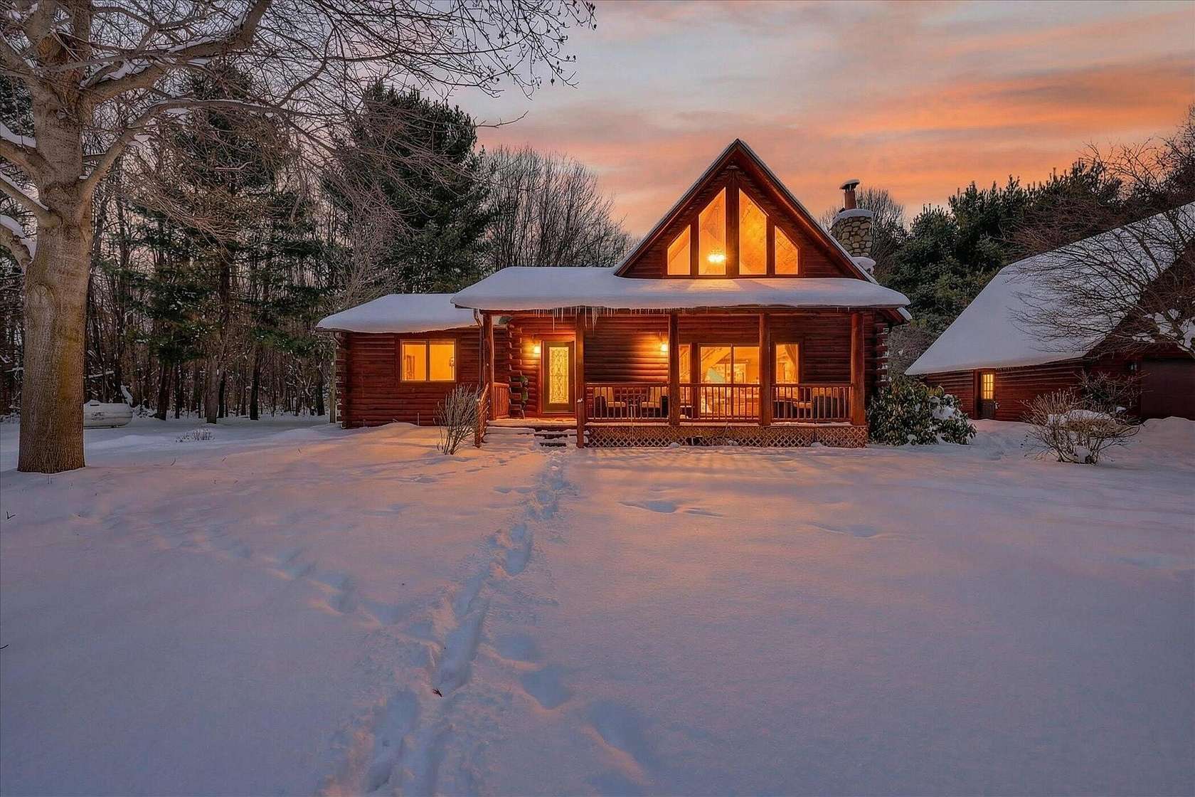 11.6 Acres of Land with Home for Sale in Middleville, Michigan