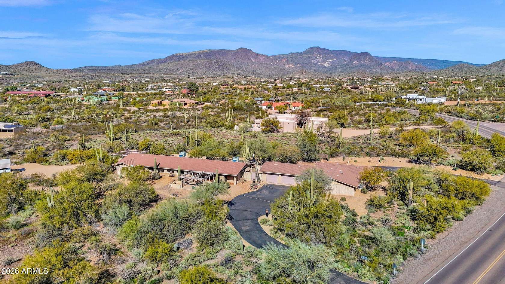 3.47 Acres of Residential Land with Home for Sale in Cave Creek, Arizona