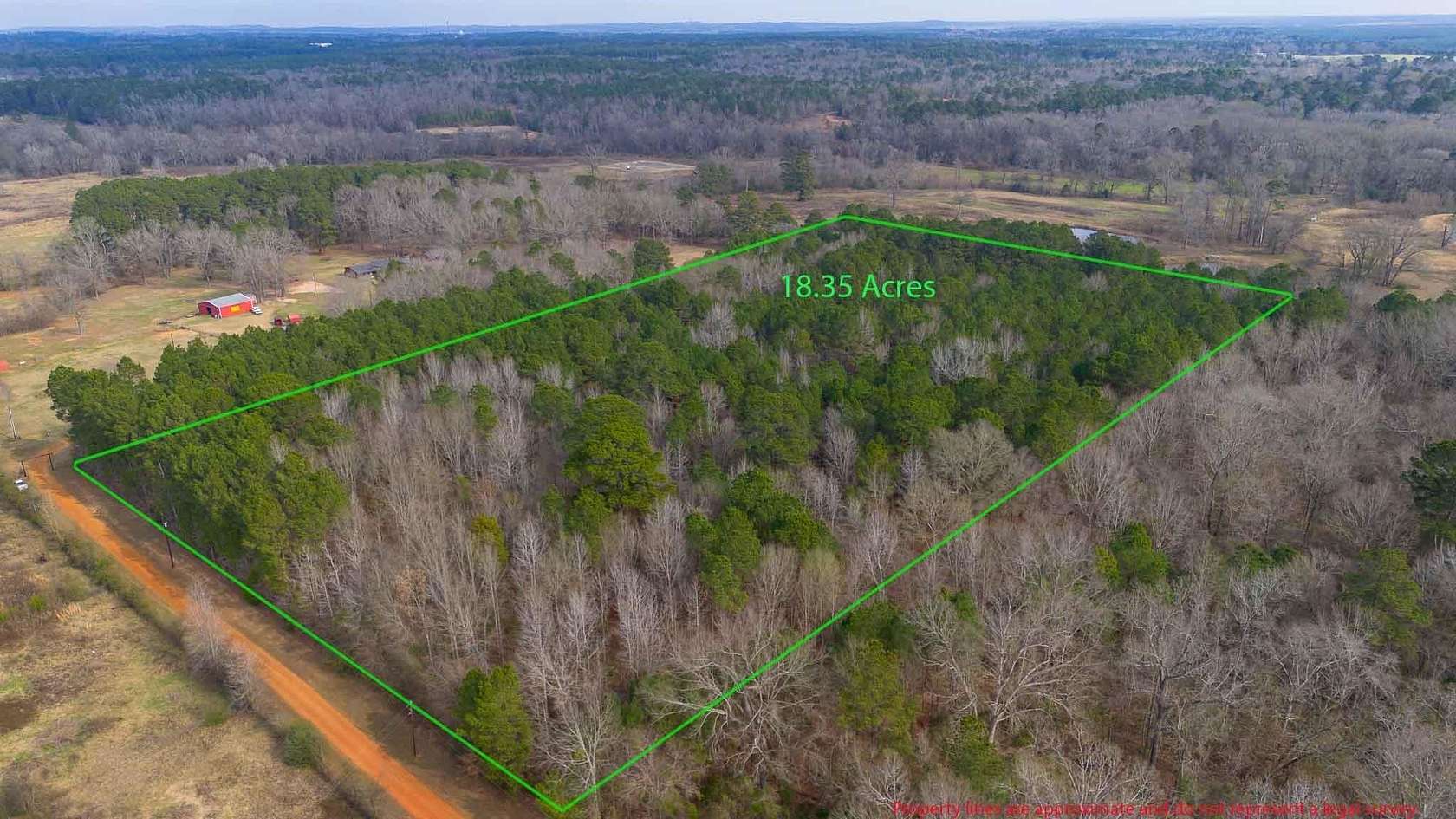 18.4 Acres of Land for Sale in Longview, Texas