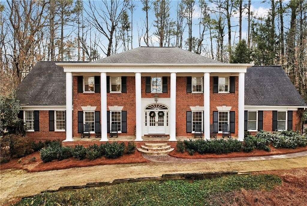 2.5 Acres of Residential Land with Home for Sale in Sandy Springs, Georgia