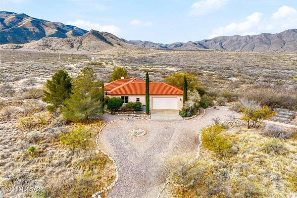 10 Acres of Land with Home for Sale in Cochise, Arizona