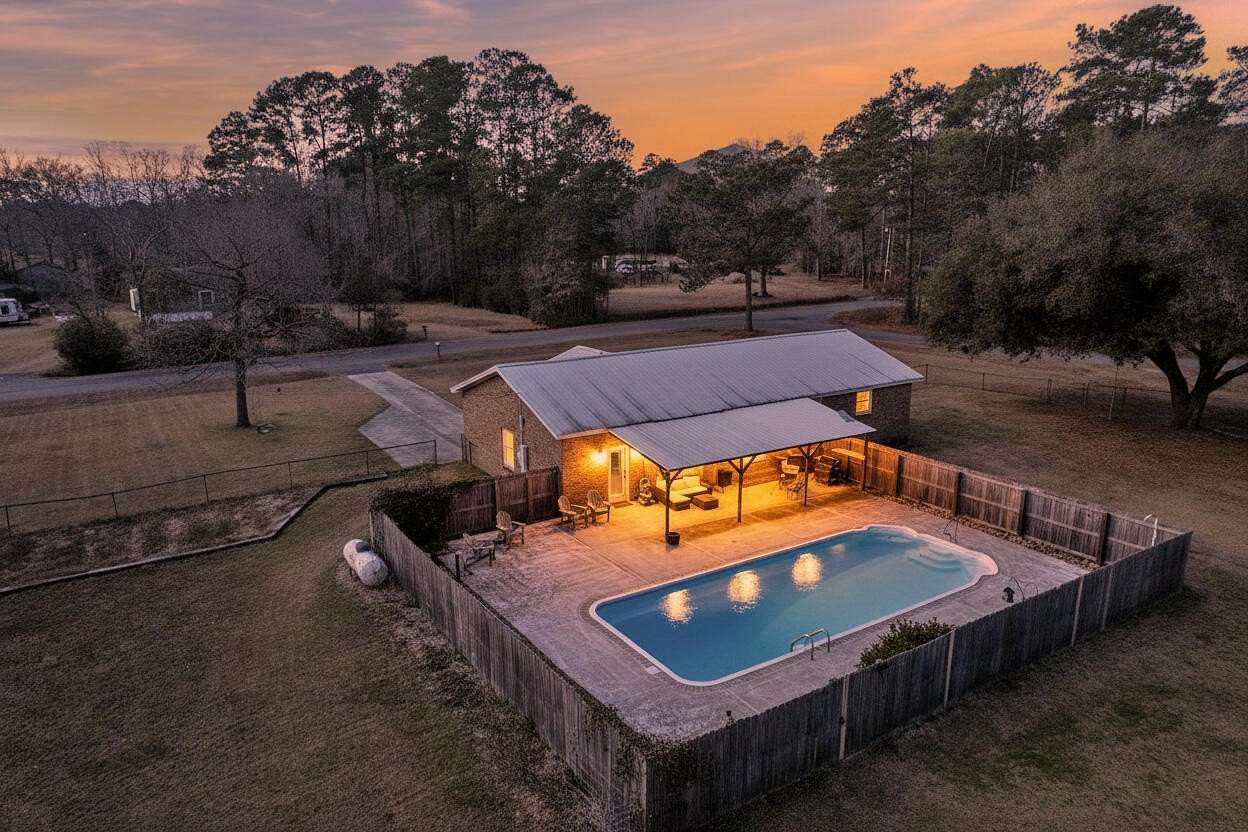 1.8 Acres of Residential Land with Home for Sale in Moncks Corner, South Carolina