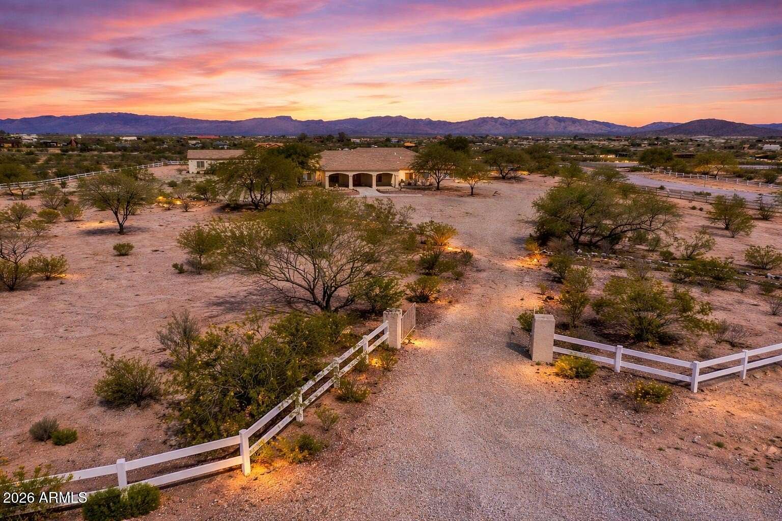 3.79 Acres of Land with Home for Sale in Wickenburg, Arizona