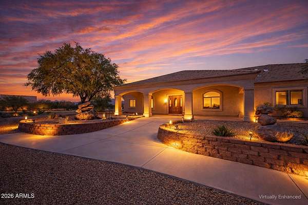 3.79 Acres of Land with Home for Sale in Wickenburg, Arizona