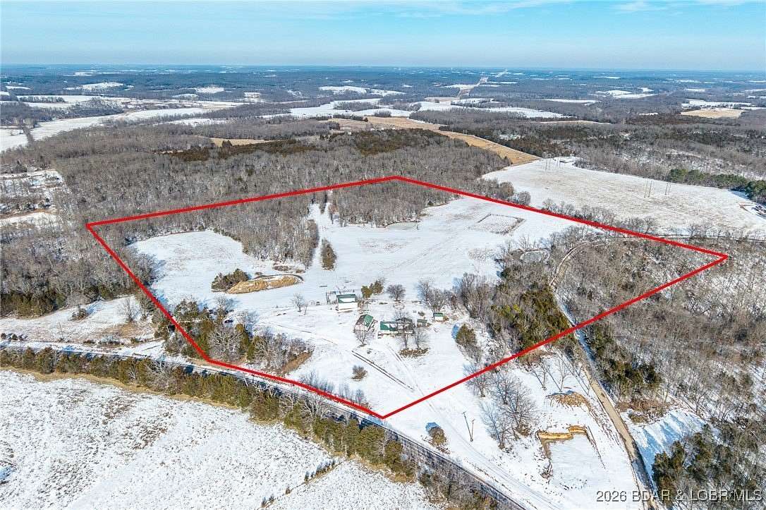 39 Acres of Land with Home for Sale in Richland, Missouri